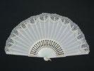 White Wedding Fan with Golden Detail 28.017€ #50102555710BCO